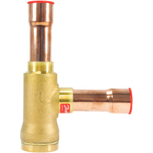 Danfoss 020-1020 NRV 22s, 7/8 pulg, 22 mm, Valvula de Retencion, ODF, Soldable, en Angulo AW, PS 46 bar, MWP 667 psig