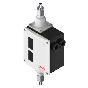 Danfoss 017D004866 RT260AL Differential Pressure Switch, 7.3 to 58 psi. SPDT, Auto Reset, 3/8 in Male G Connection