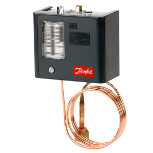 Danfoss 060-5240 KPU2 Presostato de Baja, 6 a 30 psi, SPDT, Reset Automatico, Capilar de 900 mm con Tuerca Flare de 1/4 pulg Danfoss 060-5240 KPU2 Presostato de Baja, 6 a 30 psi, SPDT, Reset Automatico, Capilar de 900 mm con Tuerca Flare de 1/4 pulg