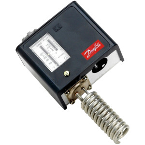 Danfoss 060L5206 KPU62 Termostato de Refrigeracion, Rango de Temperatura -29 a 15 C, SPDT, Reset Automatico, Sensor de Ambiente Danfoss 060L5206 KPU62 Termostato de Refrigeracion, Rango de Temperatura -29 a 15 C, SPDT, Reset Automatico, Sensor de Ambiente