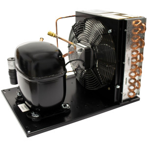 Danfoss LCHC0060RC0091G 1/2HP+, R404,R507 Condensing Unit for Refrigeration, Copper Coil Aluminum Fins LBP 230/1/60 (V/Ph/Hz) 1 Fan with Reciprocating Compressor SC15CLX, 114N1676 114N2336 Danfoss LCHC0060RC0091G 1/2HP+, R404,R507 Condensing Unit for Refrigeration, Copper Coil Aluminum Fins LBP 230/1/60 (V/Ph/Hz) 1 Fan with Reciprocating Compressor SC15CLX, 114N1676 114N2336