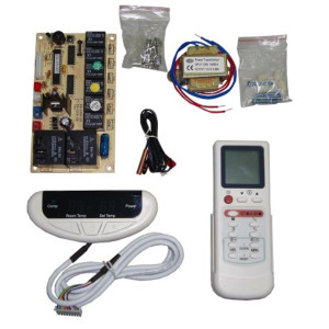 Appli Parts APCB-213DA Tarjeta de Control Aire Acondicionado Split Universal con display externo 3 velocidades de ventilador y 5 modos de funcionamiento, relay, 220 V, remplaza QD-U10A Appli Parts APCB-213DA Tarjeta de Control Aire Acondicionado Split Universal con display externo 3 velocidades de ventilador y 5 modos de funcionamiento, relay, 220 V, remplaza QD-U10A