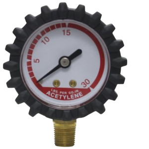 Uniweld G15D Esfera de Manometro para Oxigeno 1.5in 30psi, G15D, NPT 1/8 Uniweld G15D Esfera de Manometro para Oxigeno 1.5in 30psi, G15D, NPT 1/8