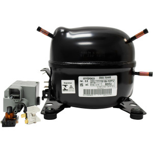 Embraco EMIS 70HHR 1/5 Hp, R134, 115-127 V, 60 Hz, Compresor de Baja, Media, Alta Temperatura LMHBP para Sistemas de Refrigeracion Embraco EMIS 70HHR 1/5 Hp, R134, 115-127 V, 60 Hz, Compresor de Baja, Media, Alta Temperatura LMHBP para Sistemas de Refrigeracion