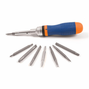 Uniweld Destornillador Multiple 20 en 1 con Ratchet 14 Puntas magneticas doble Puntas 5/16 a 1/4 20N1RSD
 Uniweld Destornillador Multiple 20 en 1 con Ratchet 14 Puntas magneticas doble Puntas 5/16 a 1/4 20N1RSD