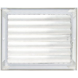 Laminaire VML1008 10x8 Wall Grille, White with ML Damper Laminaire VML1008 10x8 Wall Grille, White with ML Damper