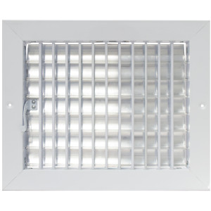Laminaire VML1008 10x8 Wall Grille, White with ML Damper Laminaire VML1008 10x8 Wall Grille, White with ML Damper