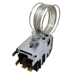 Danfoss 077B7101 Thermostat Bottle Coolers 077B1704L Cold Cut-in +41.0F Cold cut-out +34.7 Warm Cut-in +54.5F Warm Cut-out 49.1F Capillary tube length 47.2in 
B0
 Danfoss 077B7101 Thermostat Bottle Coolers 077B1704L Cold Cut-in +41.0F Cold cut-out +34.7 Warm Cut-in +54.5F Warm Cut-out 49.1F Capillary tube length 47.2in 
B0