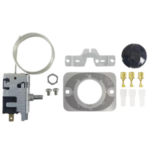 Danfoss 077B7101 Thermostat Bottle Coolers 077B1704L Cold Cut-in +41.0F Cold cut-out +34.7 Warm Cut-in +54.5F Warm Cut-out 49.1F Capillary tube length 47.2in 
B0
 Danfoss 077B7101 Thermostat Bottle Coolers 077B1704L Cold Cut-in +41.0F Cold cut-out +34.7 Warm Cut-in +54.5F Warm Cut-out 49.1F Capillary tube length 47.2in 
B0