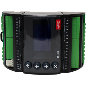 Danfoss 080G0112 Control Programable MCX06D, 6 Relays, 24V, Communicacion CANBUS, MODBUS, RS485 