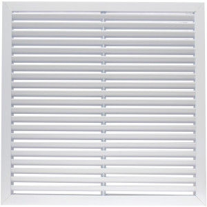 Laminaire L-RA2424 Return Grille 24 x 24 in, White Aluminum L-RA 24x24 W