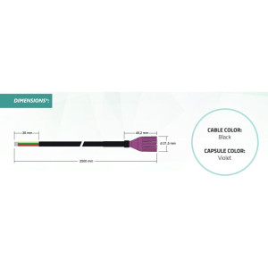 Full Gauge SB-56 Sensor de Temperatura y Humedad, 2.5 m (8.2 ft), Rango de Temperatura: -10 a 70 C (14 a 158F) y Humedad 10 a 85 HR. Compatible con MT-530E Super, MT-532 Super, TO-751B Full Gauge SB-56 Sensor de Temperatura y Humedad, 2.5 m (8.2 ft), Rango de Temperatura: -10 a 70 C (14 a 158F) y Humedad 10 a 85 HR. Compatible con MT-530E Super, MT-532 Super, TO-751B