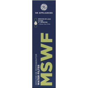GE MSWF Genuine OEM Refrigerator Water Filter 
Fits: WR02X12345 MSWFDS WR02X12801 MSWF3PK
 GE MSWF Genuine OEM Refrigerator Water Filter 
Fits: WR02X12345 MSWFDS WR02X12801 MSWF3PK