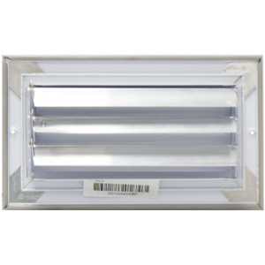 Laminaire CL1M0804 8x4 1-Way, White, Curved Blade, Ceiling Diffuser with ML Damper Laminaire CL1M0804 8x4 1-Way, White, Curved Blade, Ceiling Diffuser with ML Damper