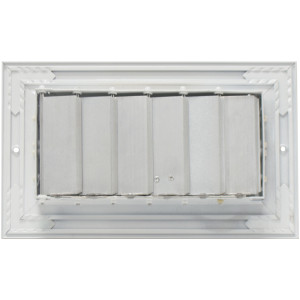 Laminaire L-CL2M0804 8x4 2-Via, Blanco, Hoja Curva, Difusor de Cielo con Damper ML