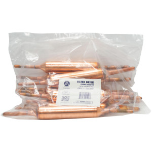 Appli Parts APFD-106SB10 Filtro Secador de Cobre con conexion 5/16 x 1/4 pulg 30 gramos, para uso en sistema de refrigeracion y aire acondicionado (10xBolsa)