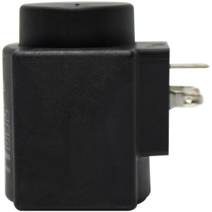 Danfoss 018F4520 Solenoid Coil 220 V,60 Hz, 12 W, IP65, BQ220CS, DIN Spades Danfoss 018F4520 Solenoid Coil 220 V,60 Hz, 12 W, IP65, BQ220CS, DIN Spades