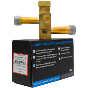 SANHUA SERVICE-BAR-5-S-T Service Valve 5/8 in, ODF SANHUA SERVICE-BAR-5-S-T Service Valve 5/8 in, ODF