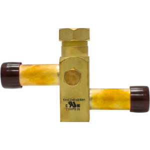 SANHUA SERVICE-BAR-6-S-T Service Valve 3/4 in, ODF SANHUA SERVICE-BAR-6-S-T Service Valve 3/4 in, ODF