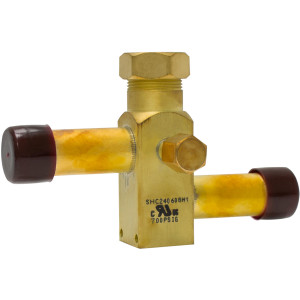 SANHUA SERVICE-BAR-6-S-T Service Valve 3/4 in, ODF SANHUA SERVICE-BAR-6-S-T Service Valve 3/4 in, ODF