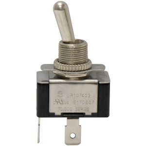 Diversitech ED448 Toggle Switch, SPST, 120 V, 20,AMPS, 220 V, 10AMPS, 3/4 HP, LR107402 Diversitech ED448 Toggle Switch, SPST, 120 V, 20,AMPS, 220 V, 10AMPS, 3/4 HP, LR107402
