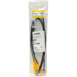 Diversitech CC33-18 Compressor Lead, 10 AWG, Butt Connection, 1/4 in Quick Disconnect Receptacle, 18 in long, 3 pack Diversitech CC33-18 Compressor Lead, 10 AWG, Butt Connection, 1/4 in Quick Disconnect Receptacle, 18 in long, 3 pack