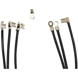 Diversitech CC33-24 Compressor Lead, 10 AWG, Ring Connection, 1/4 in Quick Disconnect Receptacle, 24 in long, 3 pack Diversitech CC33-24 Compressor Lead, 10 AWG, Ring Connection, 1/4 in Quick Disconnect Receptacle, 24 in long, 3 pack