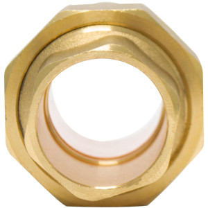 NDL N-8004 Copper Union 7/8 in CxC connections for HVAC applications
