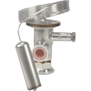 Danfoss 068U2205 1/8 - 2.5TR Expansion Valve Body, TUA, R134a, R513A, 3/8x1/2 in, Solder, ODF, Internally equalized, Single-flow, -40 to 50 F, Capacity determined by Orifice size Sold Separately