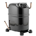 Tecumseh CAJ2446Z Compressor 1HP R404a 208-230V/1Ph/60Hz LBP, Kit de Arranque para 60Hz y Valvula Rotolock incluida