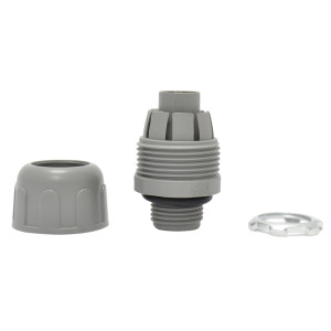 MA-Line MA-LC43D 1/2 in, Straight, Non-Metallic  Conduit fitting MA-Line MA-LC43D 1/2 in, Straight, Non-Metallic  Conduit fitting