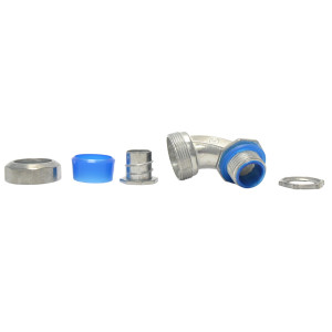 MA-Line MA-E5090A 1/2 Conector Liquid Tight Codo, 90 grados