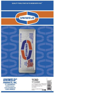 Uniweld TCM limpiador de puntas de Soldar TCM 26064 Dimensiones 75-30, 21 puntas, Lima incluida Uniweld TCM limpiador de puntas de Soldar TCM 26064 Dimensiones 75-30, 21 puntas, Lima incluida
