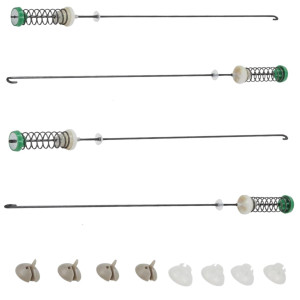 Whirlpool W10780051 Amortiguador para Lavadora, 59 cm de largo. Sirve: W10317708, W10317709, W10257086, W910010084 Whirlpool W10780051 Amortiguador para Lavadora, 59 cm de largo. Sirve: W10317708, W10317709, W10257086, W910010084