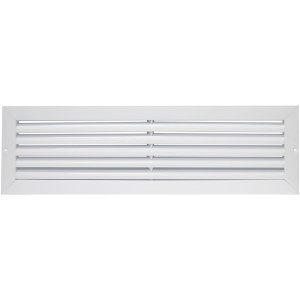 Laminaire L-RA 34x8 in Return Grille, White Aluminum Laminaire L-RA 34x8 in Return Grille, White Aluminum