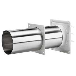 Rejilla De Ventilacion Blanca 3" Lambro Con Tubo 290W Rejilla De Ventilacion Blanca 3" Lambro Con Tubo 290W