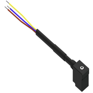 Danfoss 040B0148 Cable de Alimentacion, 24 a 230 V, 3 m, para Regulador de Nivel de Aceite COM