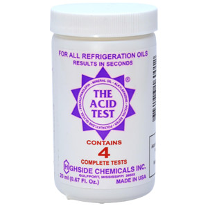 Supco HS16001 Prueba de Acidez de Aceite Universal  4 Set Completos para Todos Los Aceites de Refirgeracion 

