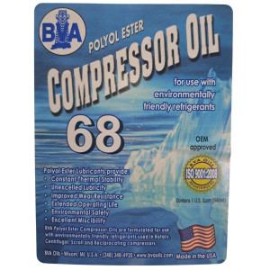 Polyol Ester Oil 68 Liter Bva Polyol Ester Oil 68 Liter Bva