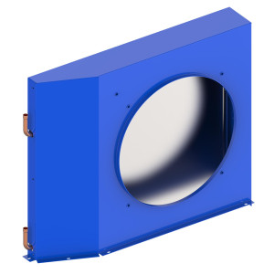 Danfoss 191U0644E Serpentin Condensadora Microcanal J8 para unidades HJ40 a 64 LJ136, incluye MCHE y Cubierta del ventilador