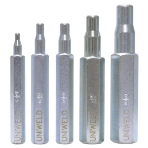 Uniweld 70005 Swaging Punch Kit Uniweld 1/4 5/16 3/8 5/8 in