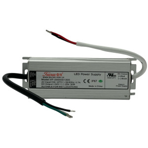 Tauras VF-24030D1300 Balasto Voltage Entrada 100-277V, Potencia Salida 30W, Voltage Salida 24V, IP Rating IP67. Certificacion CE(LVD),UL,Class2,CB, temp -25 to 40 C