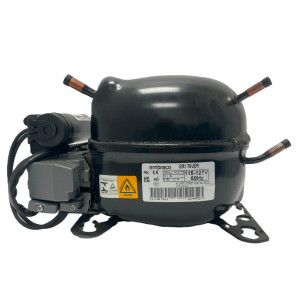 Embraco EMI 70UER 1/5 HP R290 Compresor Fraccional de Refrigeracion LMBP 115/1/60 (V/Ph/Hz) 715 btu/hr Embraco EMI 70UER 1/5 HP R290 Compresor Fraccional de Refrigeracion LMBP 115/1/60 (V/Ph/Hz) 715 btu/hr