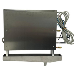 Oyon OER120214345TD-1 Counter Evaporator, 1545 BTU/h at 17F, Electric Defrost, 115/1/60 (V,Ph,Hz) 5 fpi, Stainless Steel, 15 -3/8 x 14-1/4 x 3-1/8 inch
 Oyon OER120214345TD-1 Counter Evaporator, 1545 BTU/h at 17F, Electric Defrost, 115/1/60 (V,Ph,Hz) 5 fpi, Stainless Steel, 15 -3/8 x 14-1/4 x 3-1/8 inch