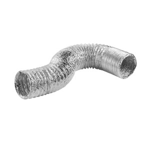 Ducto Lamaflex de Aluminio Certificado UL 181, Clase 1, 4 pulg x 25 Pies 414UL-R