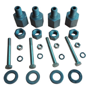Danfoss 7777045 Kit de Montaje Compresor, Incluye Cuatro Amortiguadores Hexagonales, 4 Pasadores, 4 Tornillos, 4 Arandelas
B5710062P11 5710062P11 
Sirve SH180-380