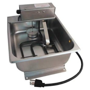 Supco CP804HDA2L 7.5 QT 120V Commercial Refrigeration Condensate Evaporator Pans A2L Dissipation Rate / Day 8 Gal. 1.000W, 8.3A  13 in L x 10 in W x 4 in H Replace: CP801, DM10W-1D, 810114