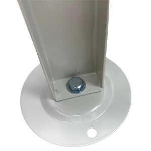 Appli Parts APAB-4440 Mini Split Floor Stand, Heavy Duty Outdoor Support Up to 440 lbs. Fit 9000 to 60000 BTU Units, Anti Vibration Pads and Full Installation Kit. Adjusted from 22 to 39.7 in