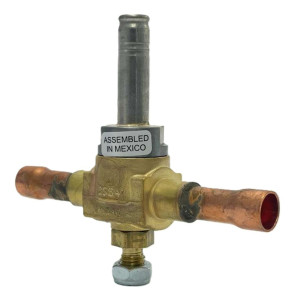 Copeland 049163 1/2 pulg 200RB 4T4, Valvula Solenoide de 2 vias, Normalmente Cerrada, Operada por Piloto