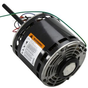 US Motors 8904 Motor 3/4 HP 1075 RPM, 115 V, 1 Ph, OAO, 3 Speed, 5.6 Frame, CCW Rotation from Lead End, Reversible, 6 Poles, Includes 15 MFD 370 VAC Run Capacitor, Model K055WPY1412012B